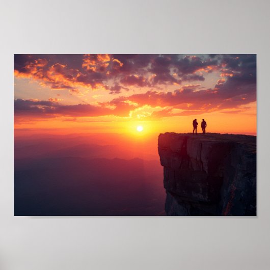 Poster Last Light on the Edge of the World (Devant)