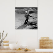Poster L'astronaute Apollo 15 sur la Lune (Cuisine)