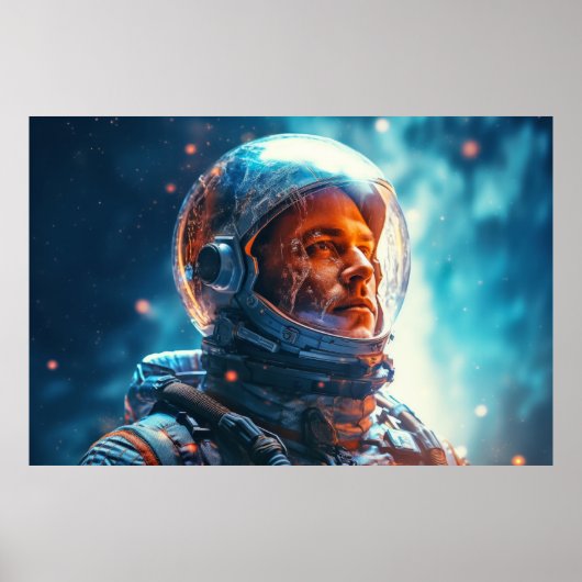 Poster L'astronaute dans le monde entier Dimension fantas (Devant)