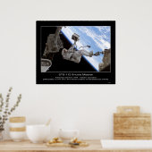 Poster L'astronaute David A. Wolf STS-112 Space Walk (Cuisine)