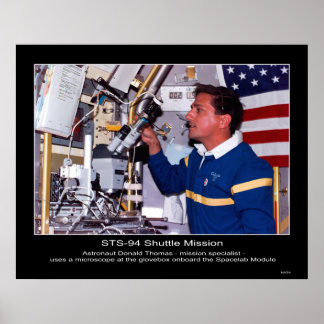Poster L'astronaute Donald Thomas