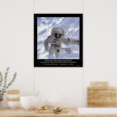 Poster L'astronaute Gernhardt-STS-69 Mission de navette N (Cuisine)