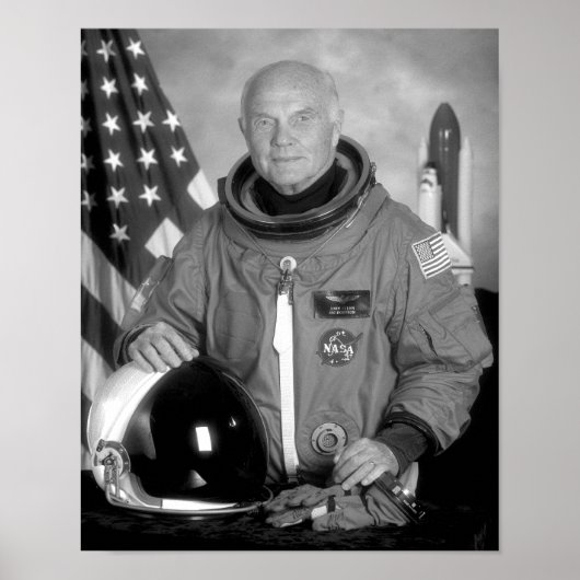 Poster L'astronaute John Glenn (Devant)