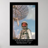 Poster L'astronaute John H. Glenn Jr. (Devant)