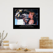 Poster L'astronaute Kathryn P. Location sur STS-90 (Cuisine)