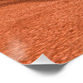 Poster L'astronaute Mars Espace Explorer sur la planète A (Coin)