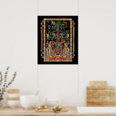 Poster L'astronaute maya King Pakal (Cuisine)