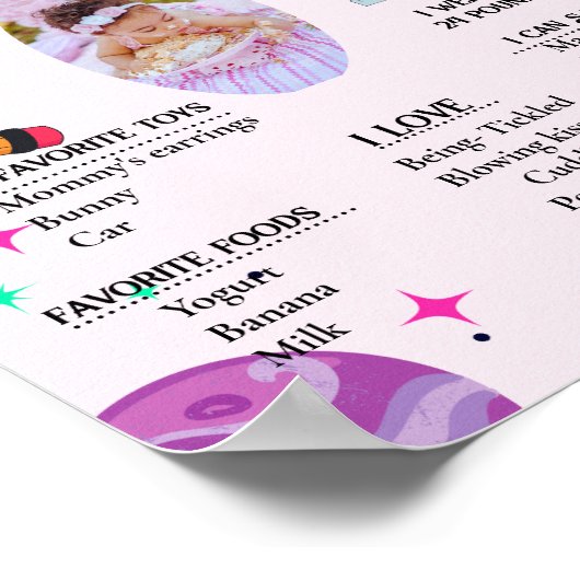 Poster L'astronaute Rocket planet & Outer space jalon (Coin)