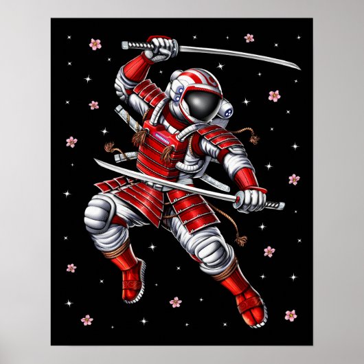 Poster L'astronaute Samurai (Devant)