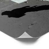 Poster L'astronaute sur la Lune (Coin)