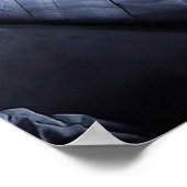 Poster L'astronaute sur la Lune avec bière (Coin)