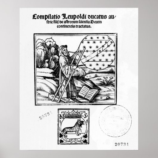 Poster L'astronome (Devant)