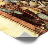 Poster Lat 1023 f.7v David et Goliath avec Saul par Le Be (Coin)