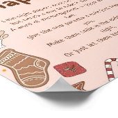 Poster Late Night Diapos Baby shower de Noël Jeu (Coin)