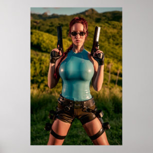 Poster Latex Cosplay de Bianca Beauchamp