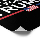 Poster Latinos pour Trump 2024 - Élection du président Tr (Coin)