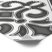 Poster Latis Motif géométrique (Coin)