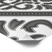 Poster Latis Motif géométrique (Coin)