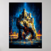 Poster L'Atlas de la Ruine – Expressionnisme Monumental (Devant)