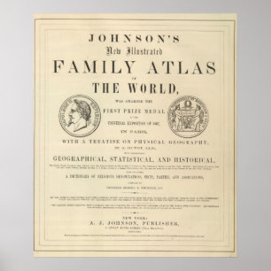 Poster L'Atlas familial illustré de Johnson