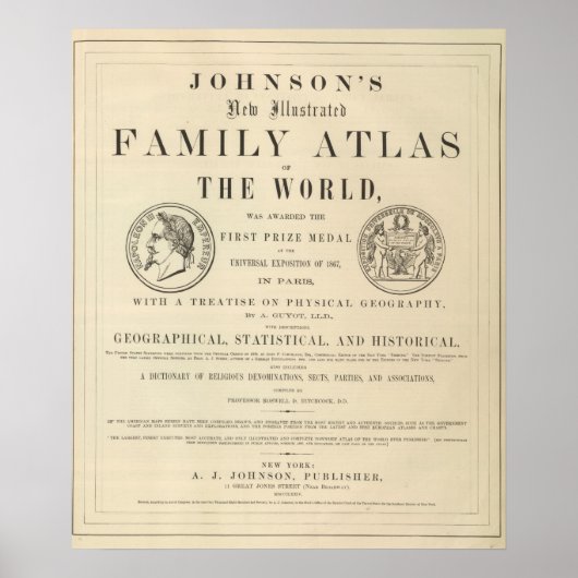 Poster L'Atlas familial illustré de Johnson (Devant)