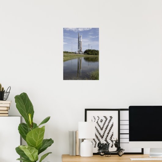 Poster L'Atlas V/Centaur arrive sur la commande de lancem (Bureau à domicile)