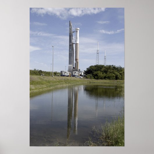 Poster L'Atlas V/Centaur arrive sur la commande de lancem (Devant)