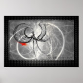 Poster Latrodectus Mactans (Devant)