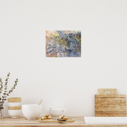 Poster L'attaque, Verdun (Cuisine)