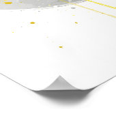 Poster Latte au curcuma (Coin)