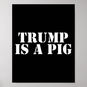 Poster L'Atteinte De Trump Est Une Manifestation Contre T