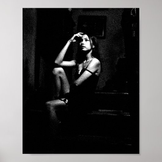 Poster L'Attente De L'Escalier (Devant)