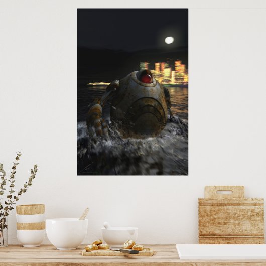 Poster L'attente est terminée... (Cuisine)