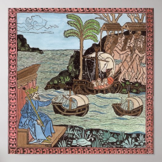 Poster L'atterrissage de Columbus (Devant)