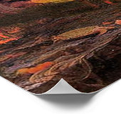 Poster L'atterrissage de Columbus par Albert Bierstadt (Coin)