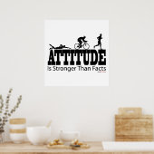 Poster L'attitude est plus forte que les faits (Cuisine)