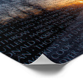 Poster L'Aube Au Mémorial Du Vietnam II (Coin)