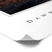 Poster L'aube au phare de Portland (Coin)