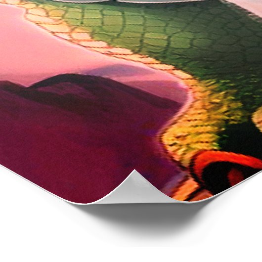 Poster L'aube du dragon (Coin)