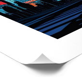 Poster L'aube du Néon sur Tokyo (Coin)