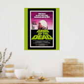 Poster L'aube du Vintage mort (Cuisine)