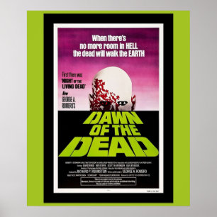Poster L'aube du Vintage mort