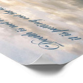 Poster L'Aube Est Venue (Coin)