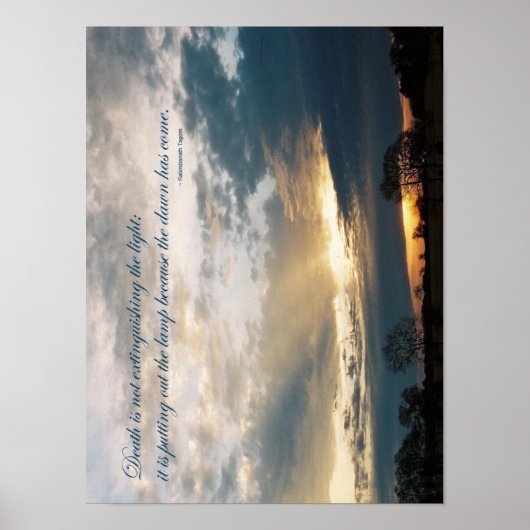 Poster L'Aube Est Venue (Devant)