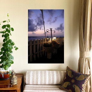 Poster L'aube sur la plage