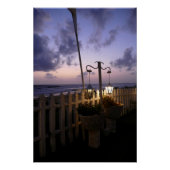 Poster L'aube sur la plage (Devant)