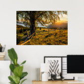 Poster L'aube triste dans une forêt (Bureau à domicile)