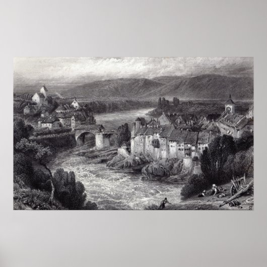 Poster Lauffenberg, gravée par E.P. Brandard (Devant)