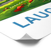 Poster Laugavegur Islande Travel Print (Coin)