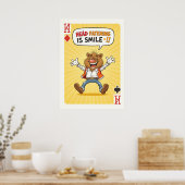 Poster Laugh Deck (Cuisine)